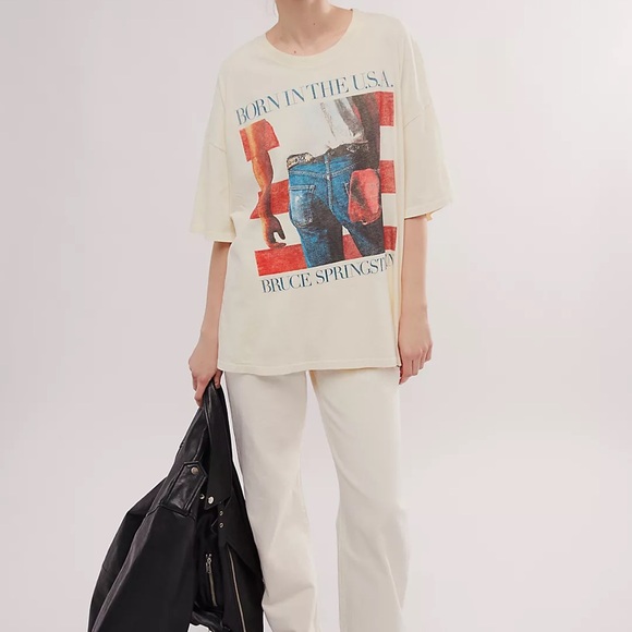 Daydreamer Bruce Springsteen Born in the USA Graphic Tee OS - Picture 6 of 9